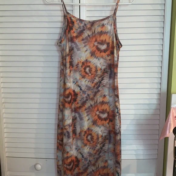 tie dye maxi bodycon dress nwt - Picture 4 of 10